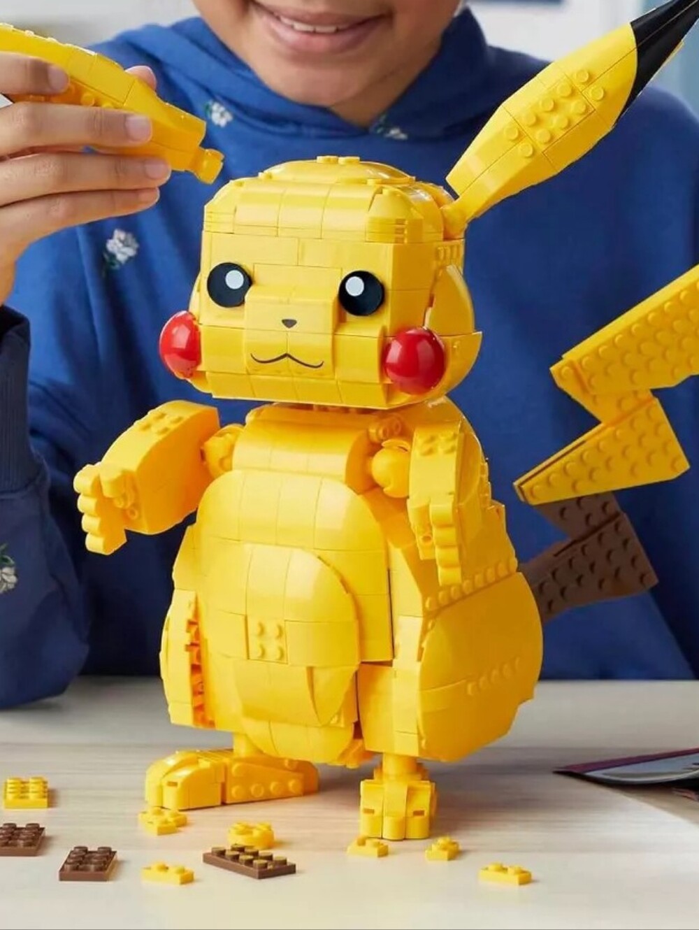 Jumbo Pokemon Pikachu Building Set NEW